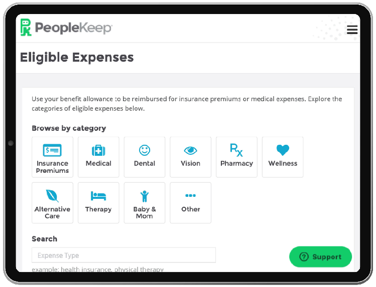 HRA Administration Software Overview PeopleKeep